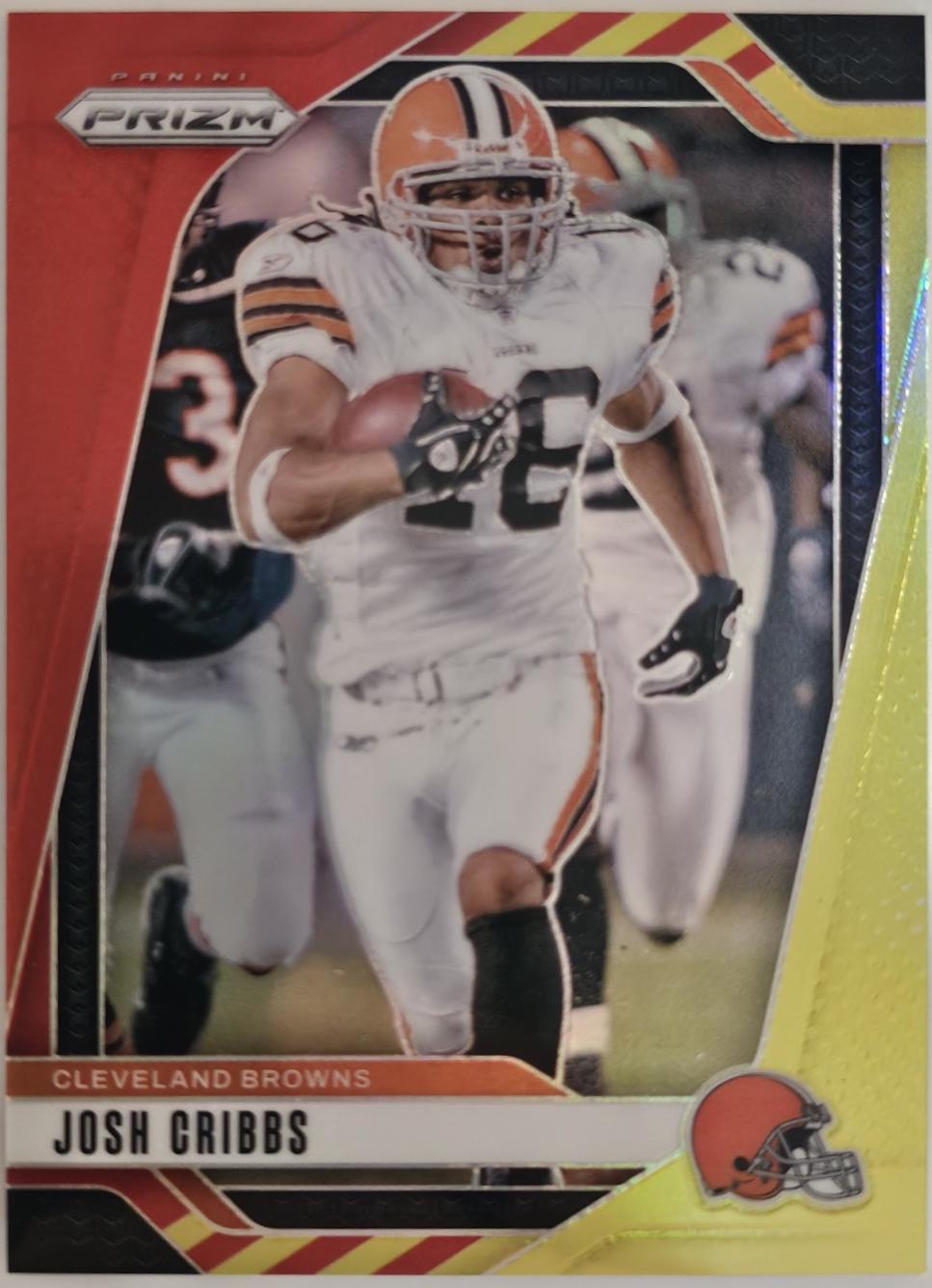 Josh Cribbs [Red Yellow] #72