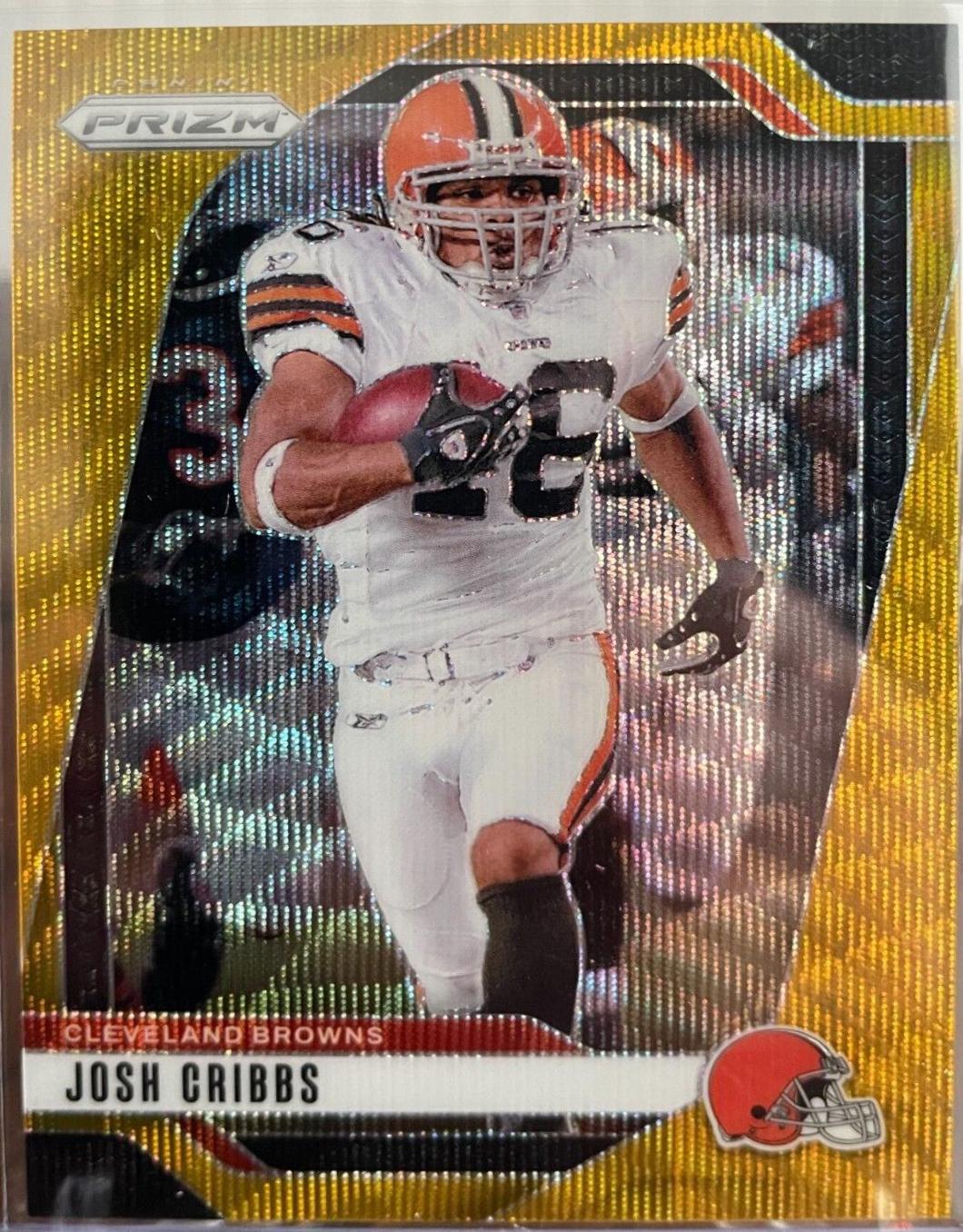 Josh Cribbs [Wave Gold] #72
