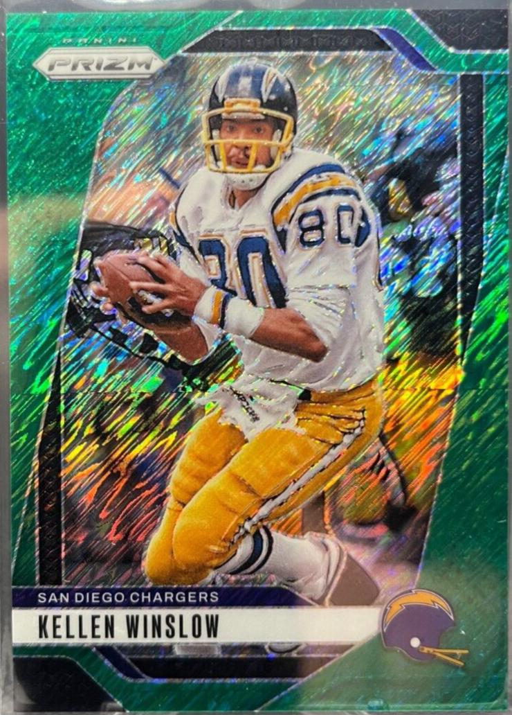 Kellen Winslow [Green Shimmer] #164