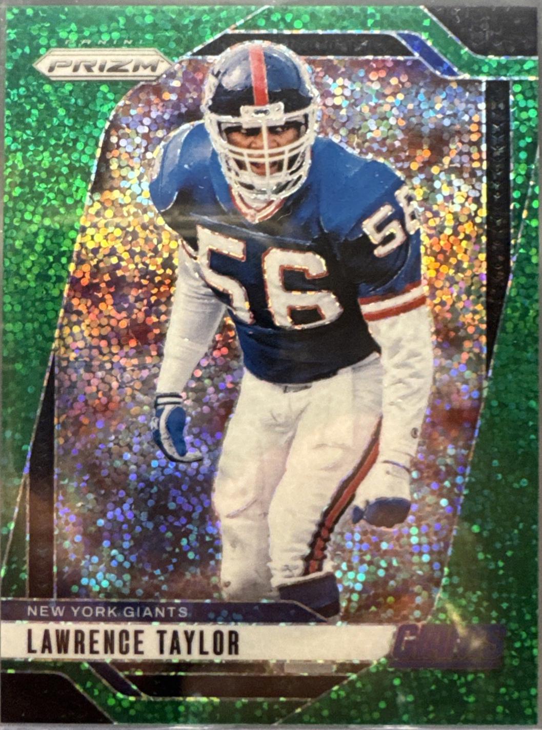 Lawrence Taylor [Green Sparkle] #219