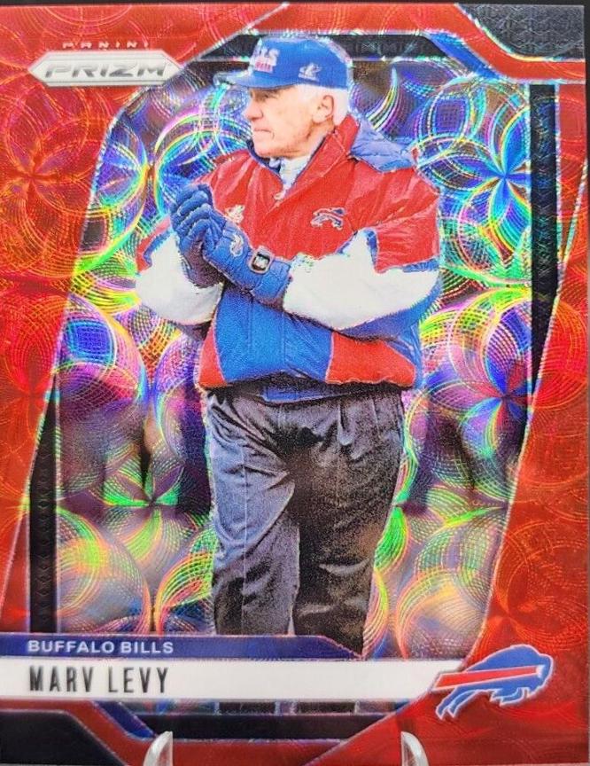 Marv Levy [Choice Red] #34