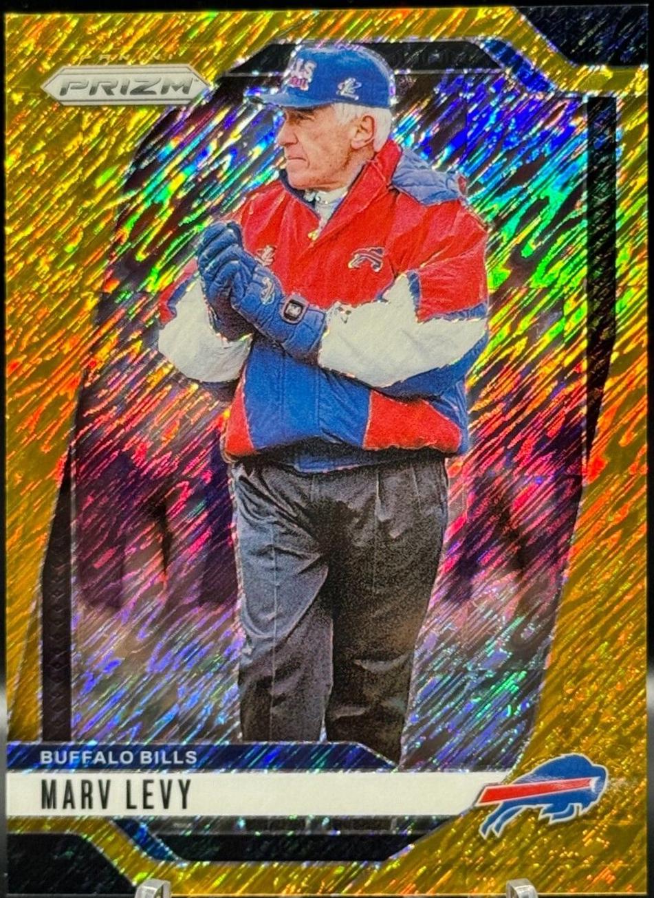 Marv Levy [Gold Shimmer] #34