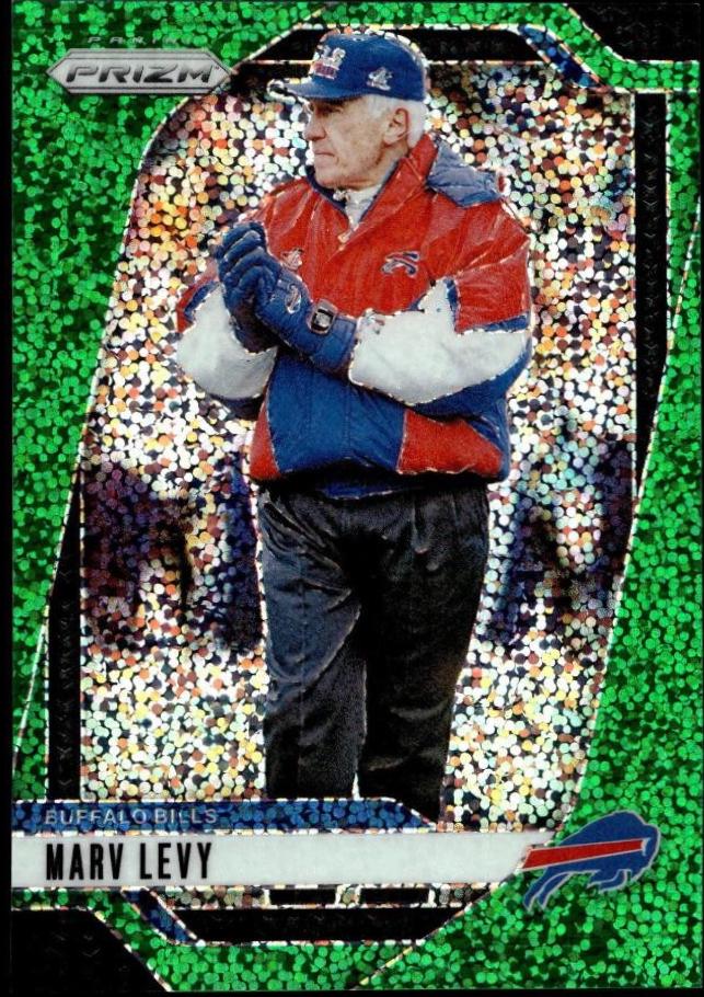 Marv Levy [Green Sparkle] #34