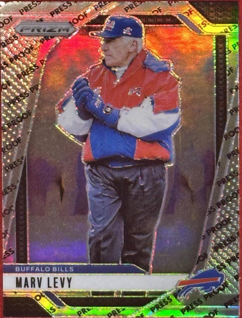 Marv Levy [Press Proof] #34