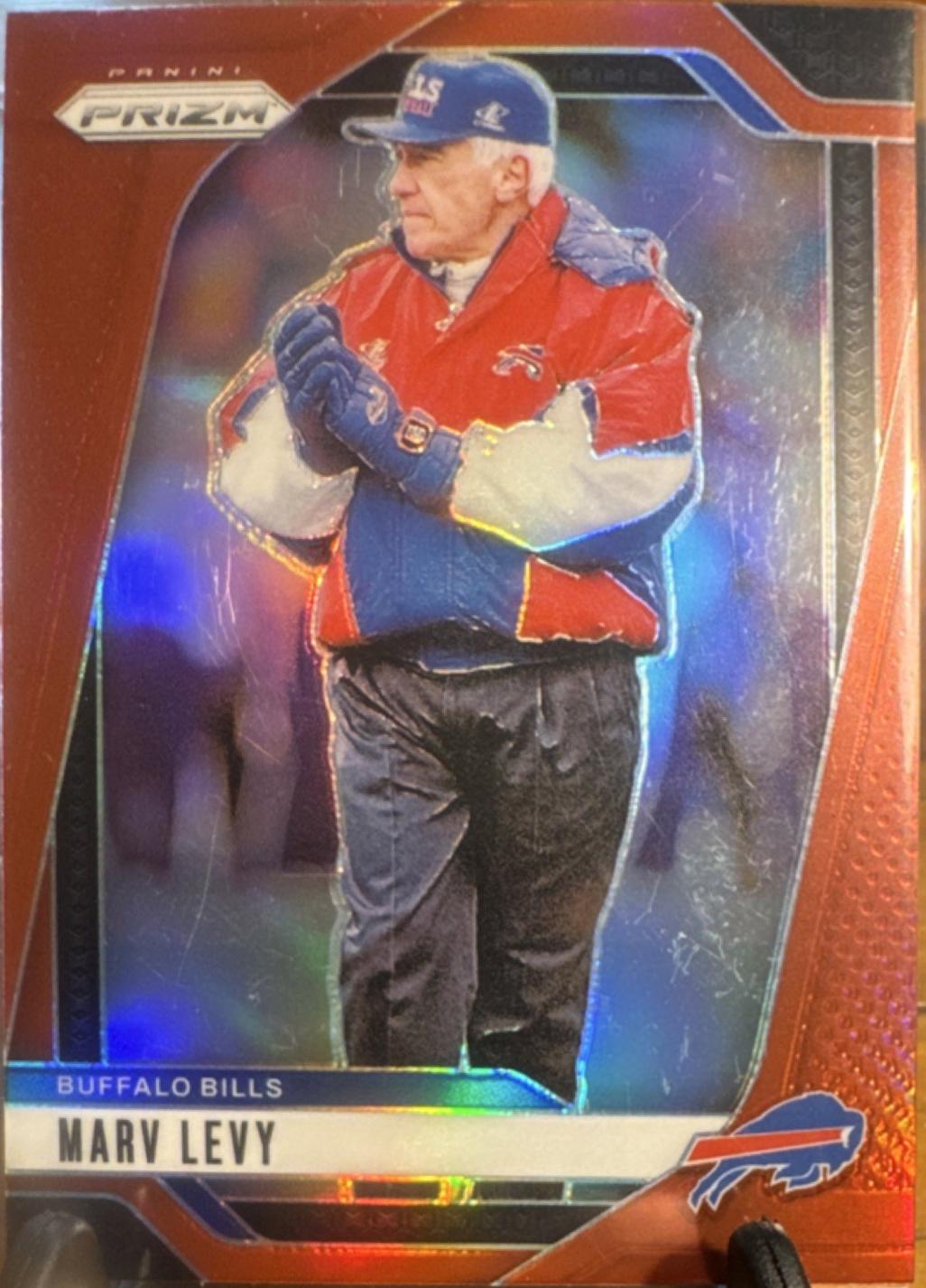 Marv Levy [Red] #34