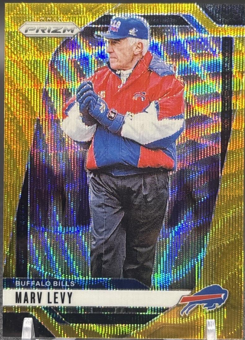Marv Levy [Wave Gold] #34