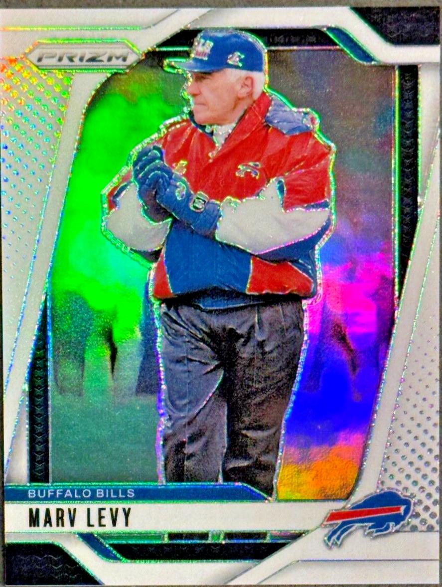 Marv Levy [White] #34