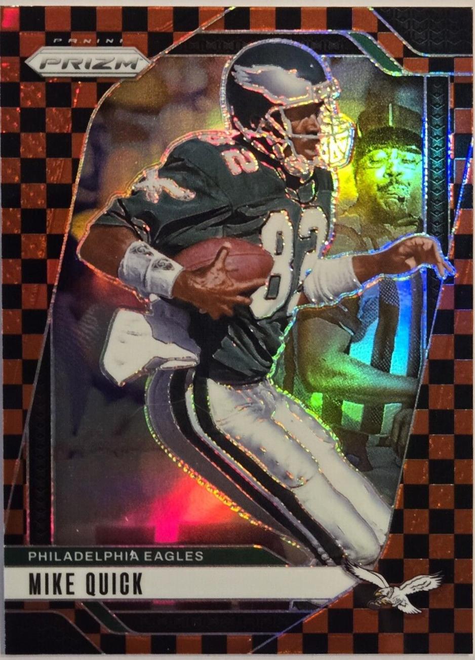 Mike Quick [Black Red Checker] #238