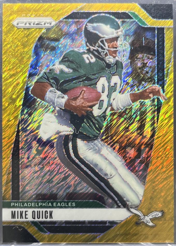 Mike Quick [Gold Shimmer] #238