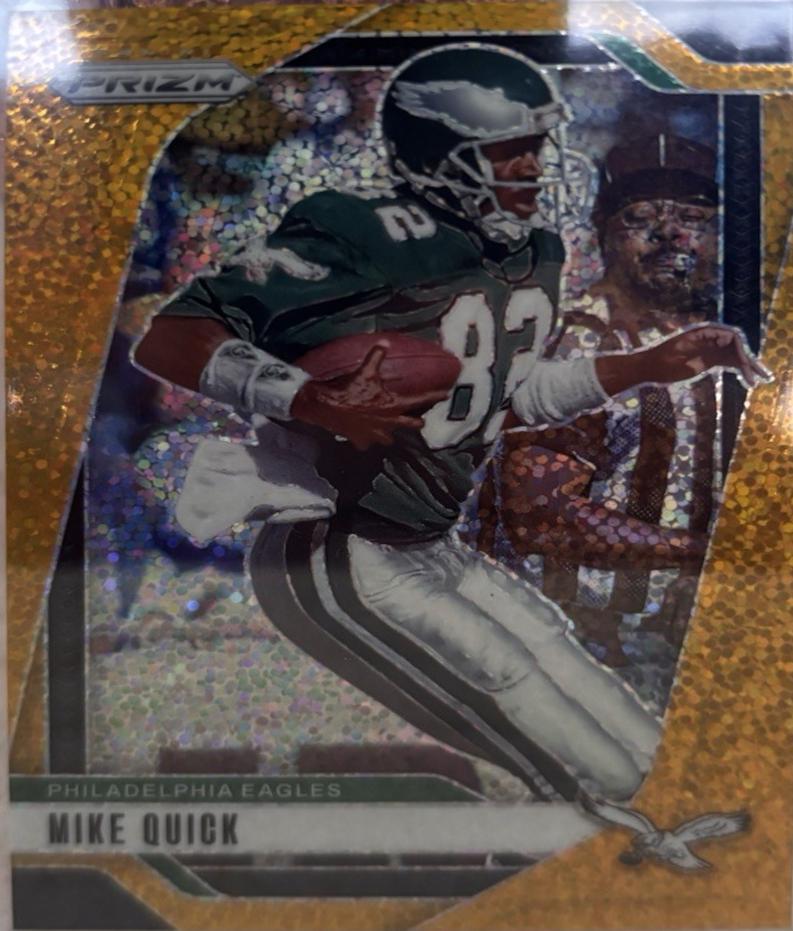 Mike Quick [Gold Sparkle] #238