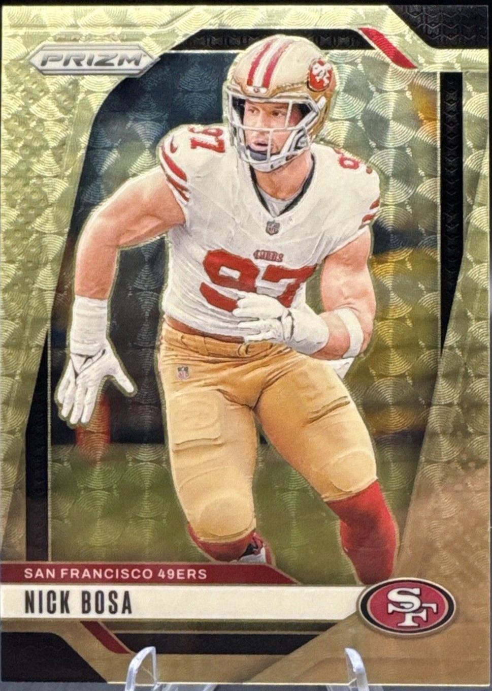 Nick Bosa [Gold Vinyl] #254