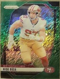 Nick Bosa [Green Shimmer] #254