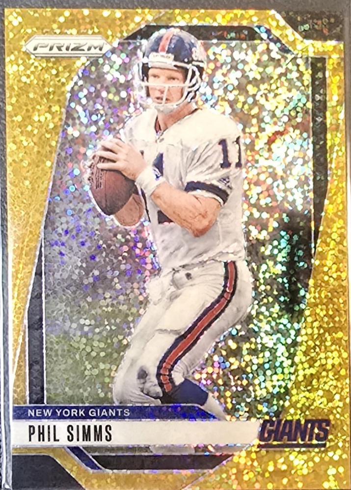 Phil Simms [Gold Sparkle] #218