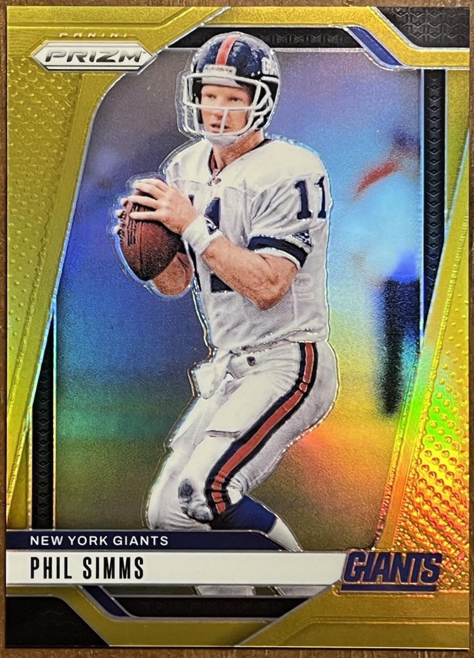 Phil Simms [Gold] #218