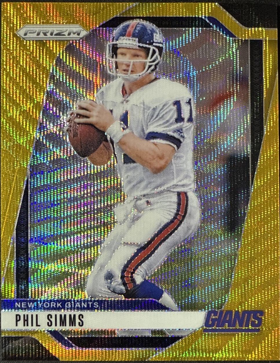 Phil Simms [Wave Gold] #218