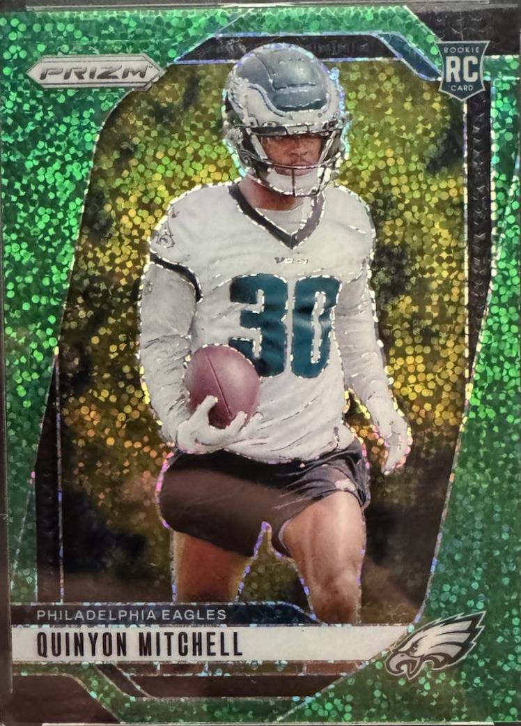 Quinyon Mitchell [Green Sparkle] #381