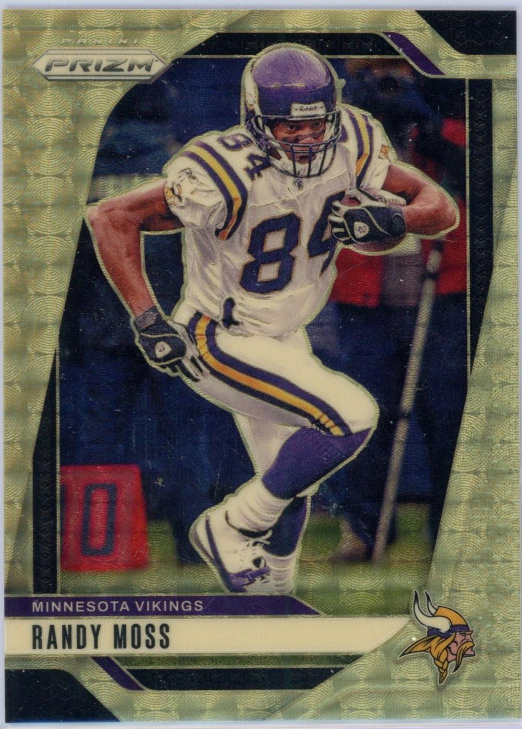 Randy Moss [Gold Vinyl] #192