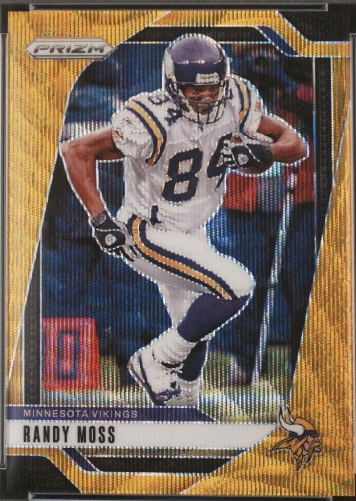 Randy Moss [Wave Gold] #192