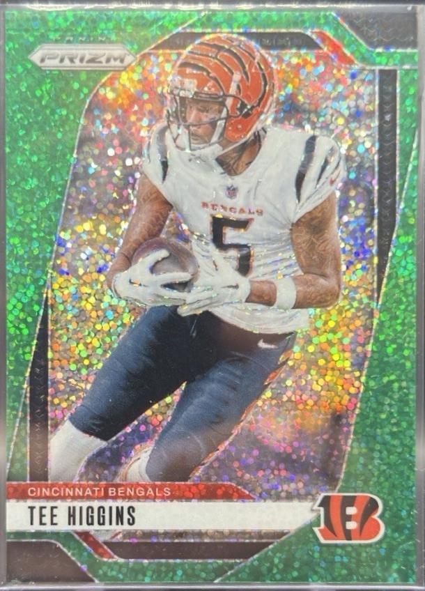 Tee Higgins [Green Sparkle] #58