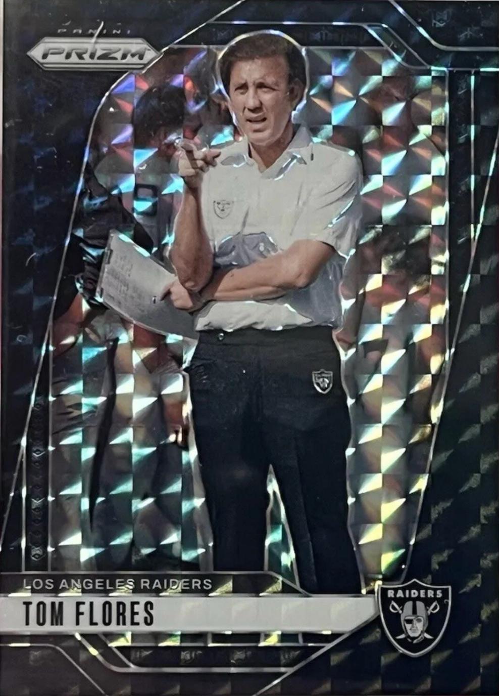 Tom Flores [Black Finite] #156