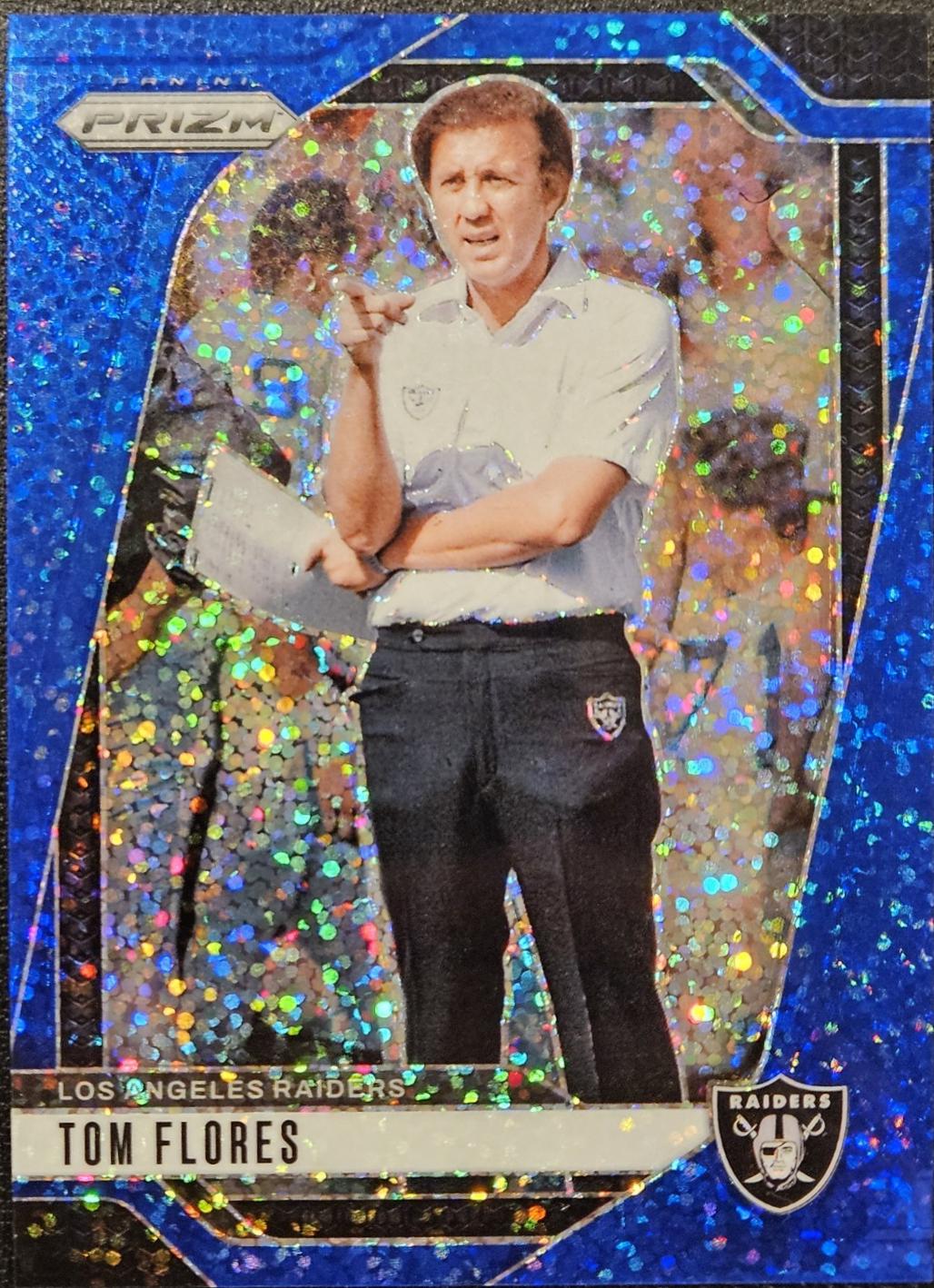 Tom Flores [Blue Sparkle] #156