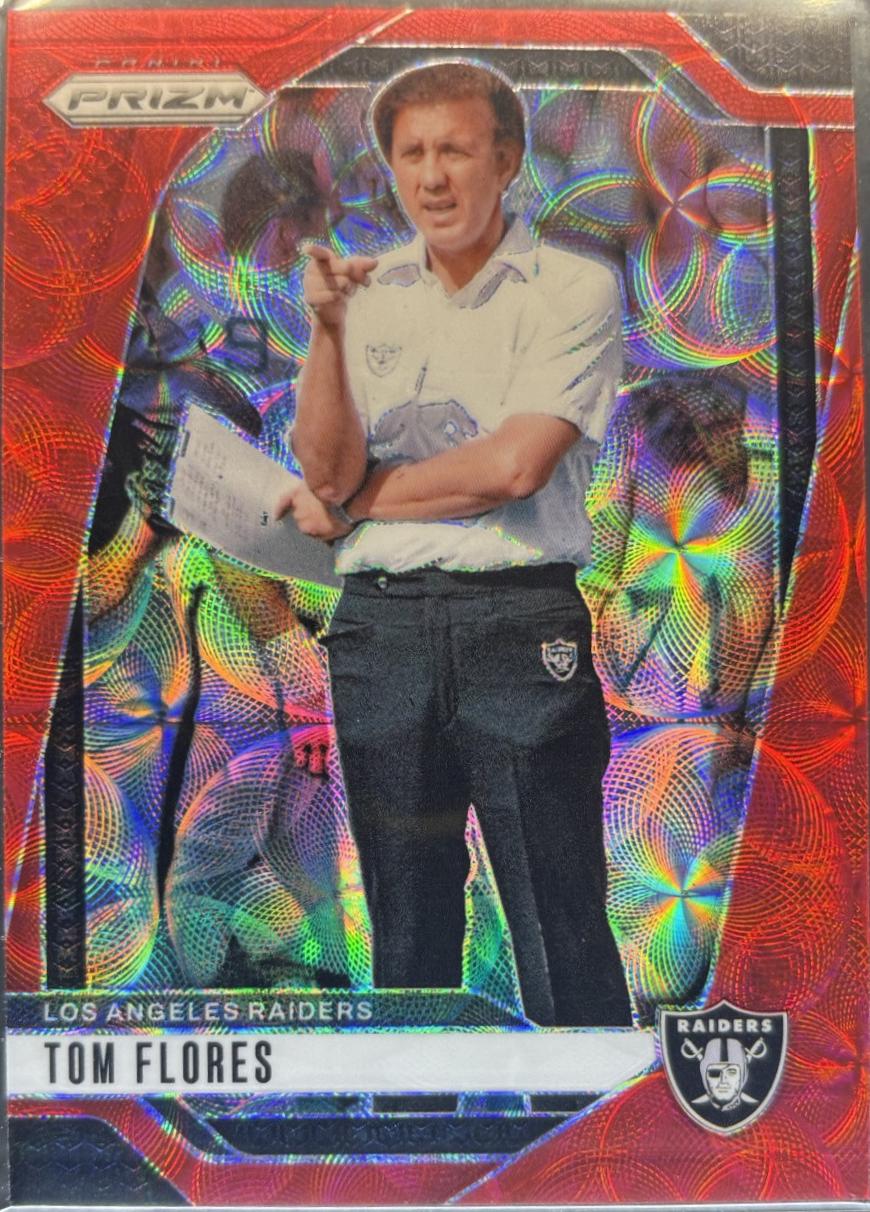 Tom Flores [Choice Red] #156
