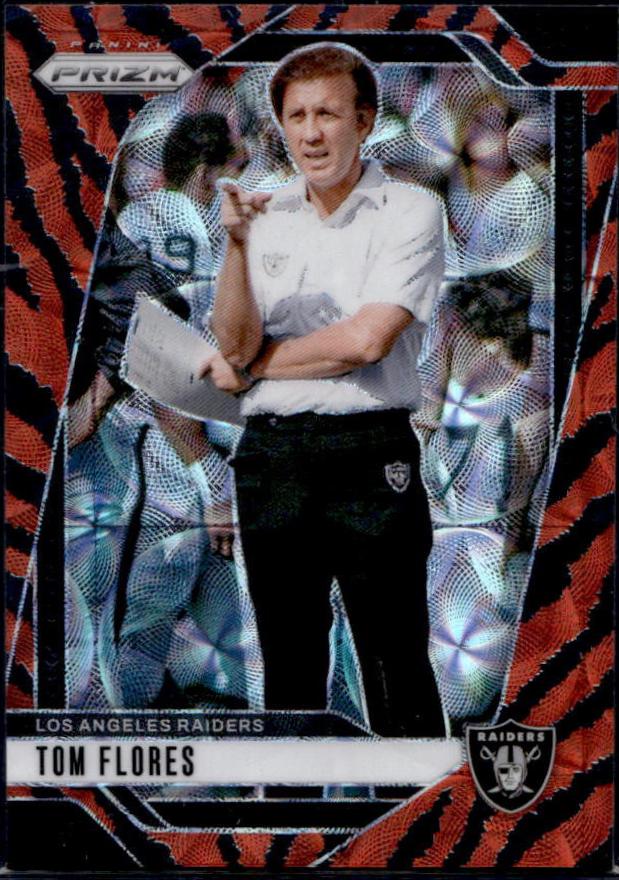 Tom Flores [Choice Tiger Stripe] #156