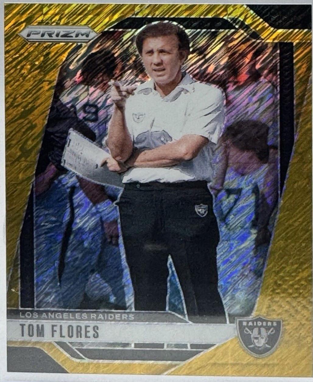 Tom Flores [Gold Shimmer] #156