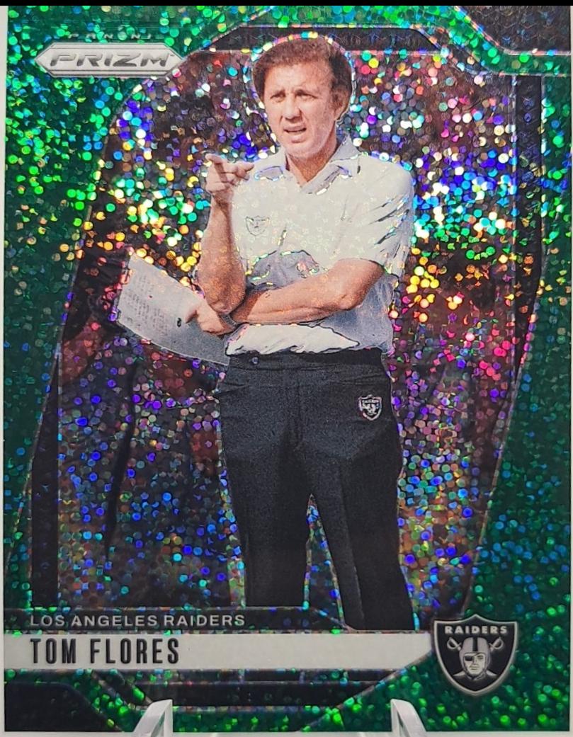 Tom Flores [Green Sparkle] #156