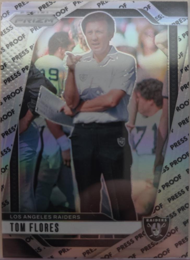 Tom Flores [Press Proof] #156