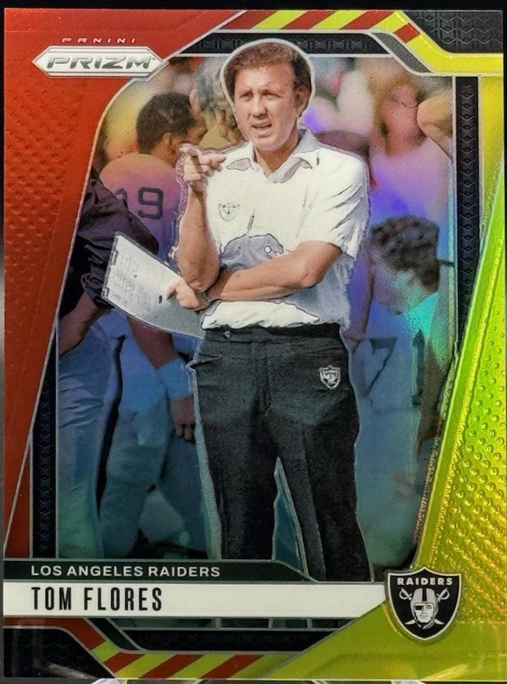 Tom Flores [Red Yellow] #156