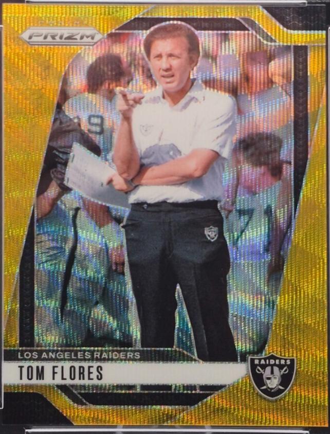 Tom Flores [Wave Gold] #156