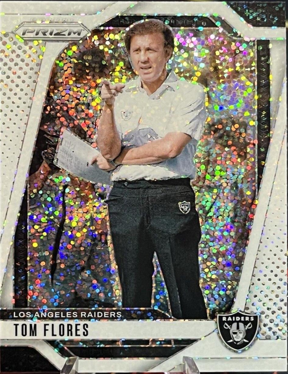 Tom Flores [White Sparkle] #156