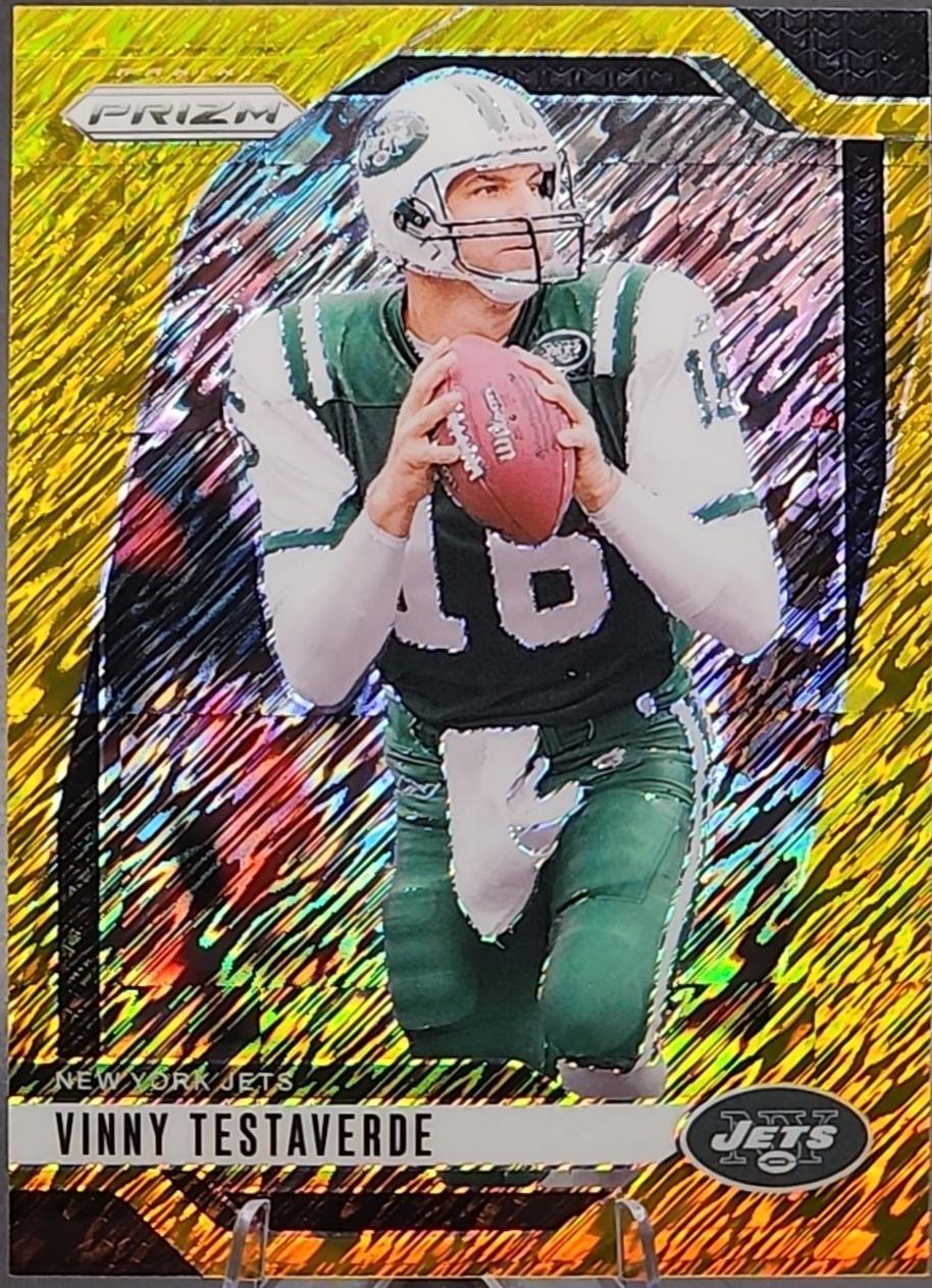 Vinny Testaverde [Gold Shimmer] #229