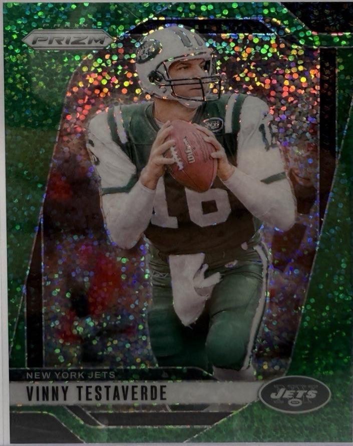 Vinny Testaverde [Green Sparkle] #229