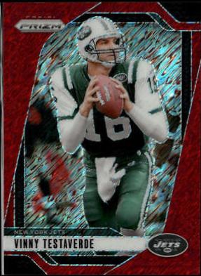 Vinny Testaverde [Red Shimmer] #229