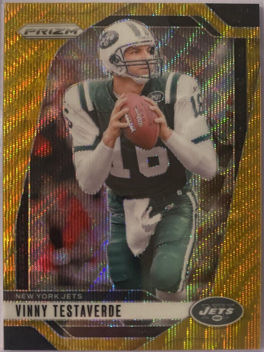 Vinny Testaverde [Wave Gold] #229