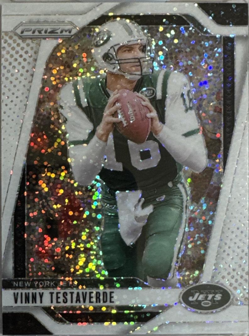 Vinny Testaverde [White Sparkle] #229