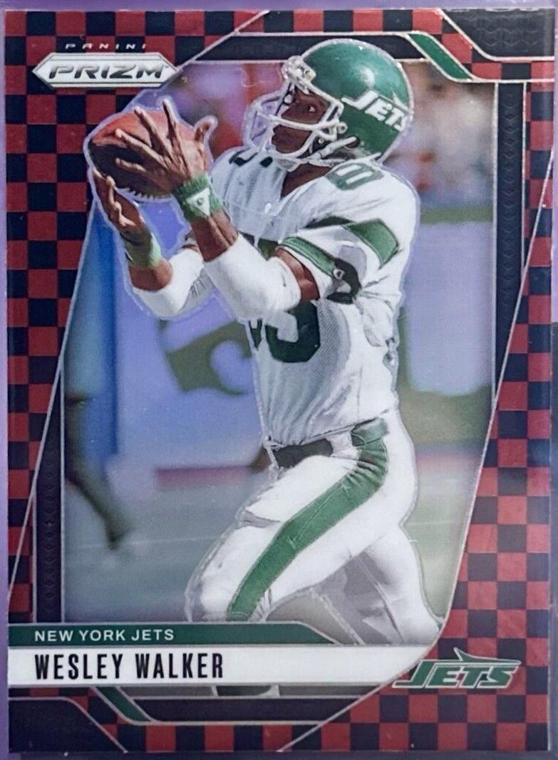 Wesley Walker [Black Red Checker] #230