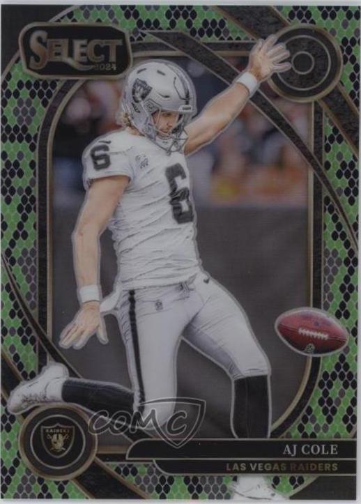 AJ Cole [Green Black Snakeskin Prizm] #203