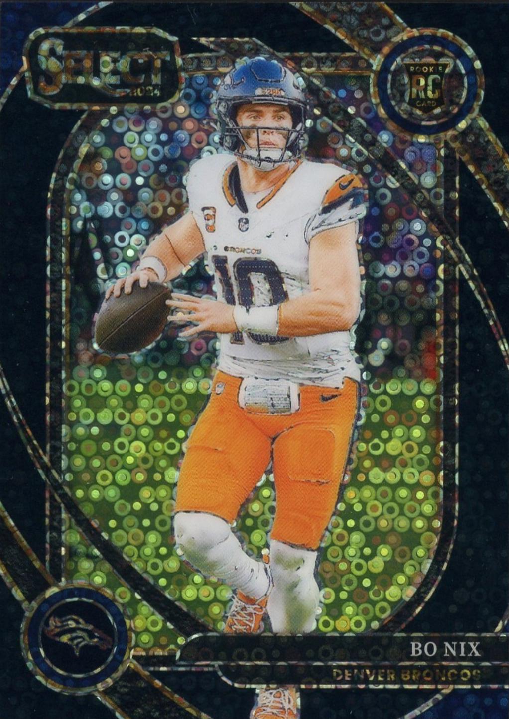 Bo Nix [Black Disco Prizm] #221