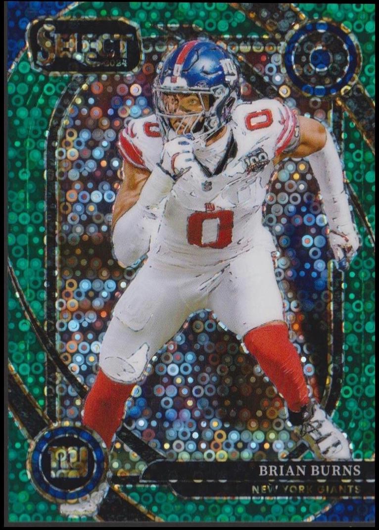 Brian Burns [Green Disco Prizm] #212