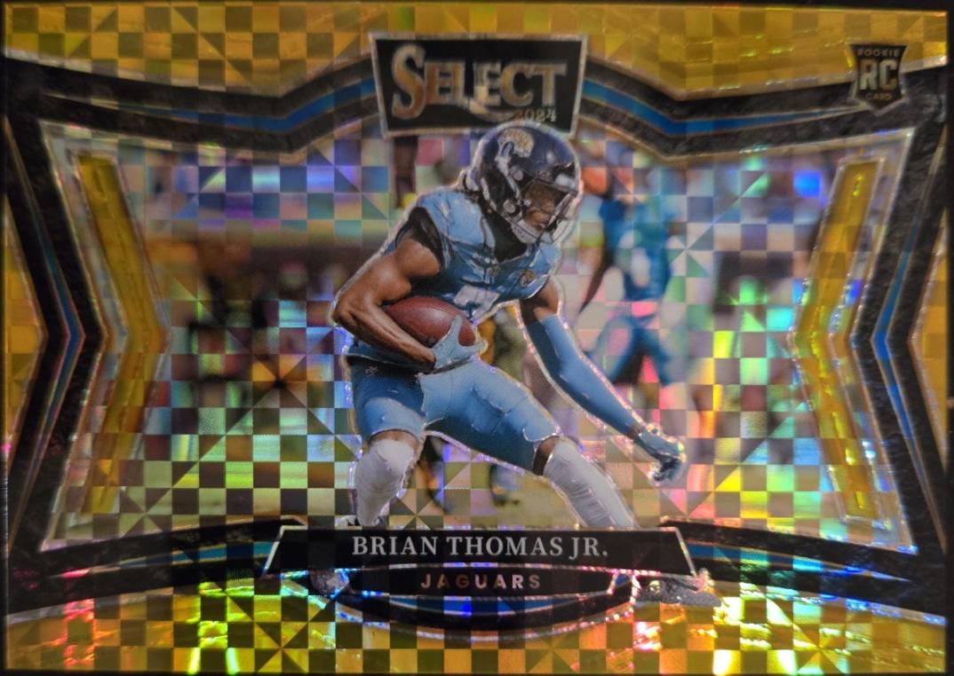 Brian Thomas Jr. [Gold Mojo] #412