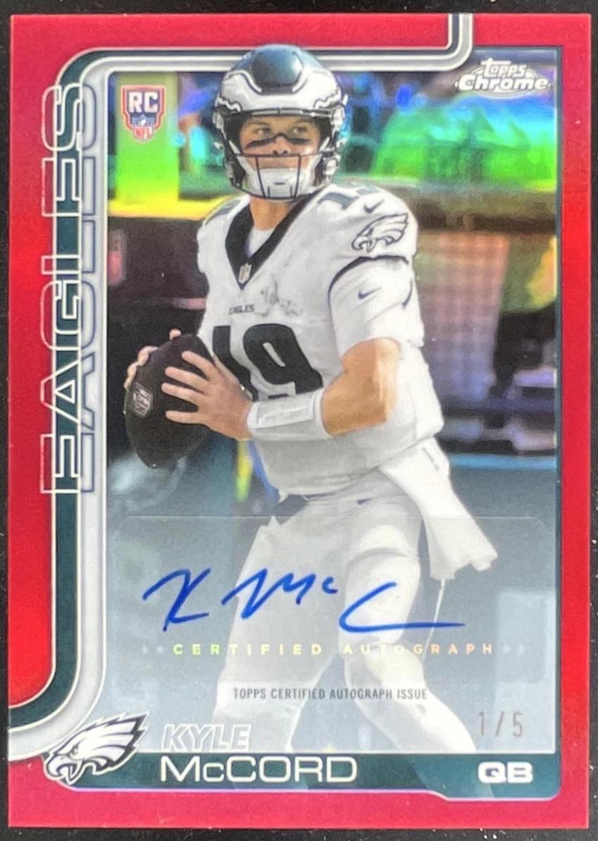 Kyle McCord [Red Refractor] #RRA-KMCC