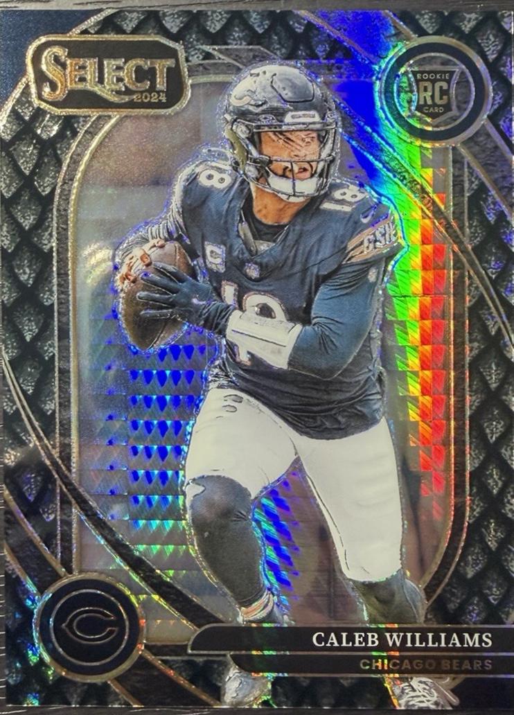 Caleb Williams [Black Dragon Scale Prizm] #216