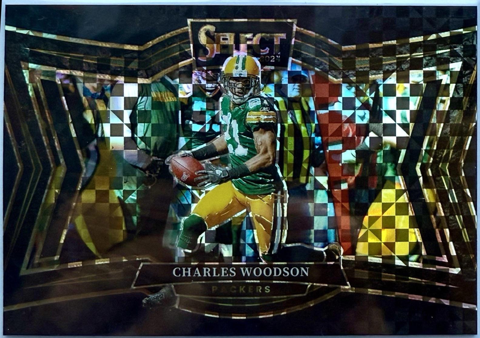 Charles Woodson [Black Prizm] #417