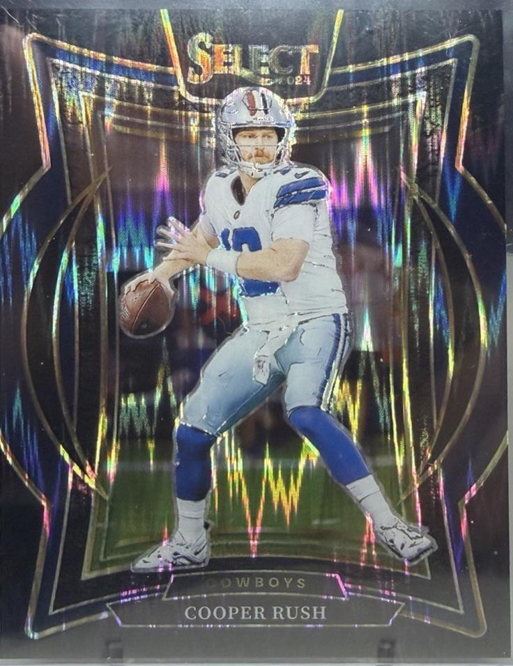 Cooper Rush [Black Prizm Shock] #22