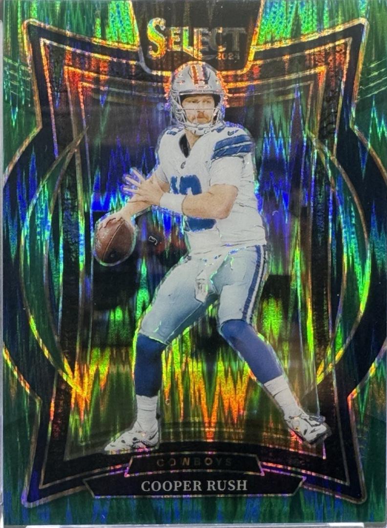 Cooper Rush [Green Prizm Shock] #22