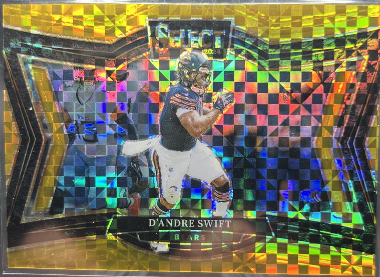 D'Andre Swift [Gold Mojo] #424