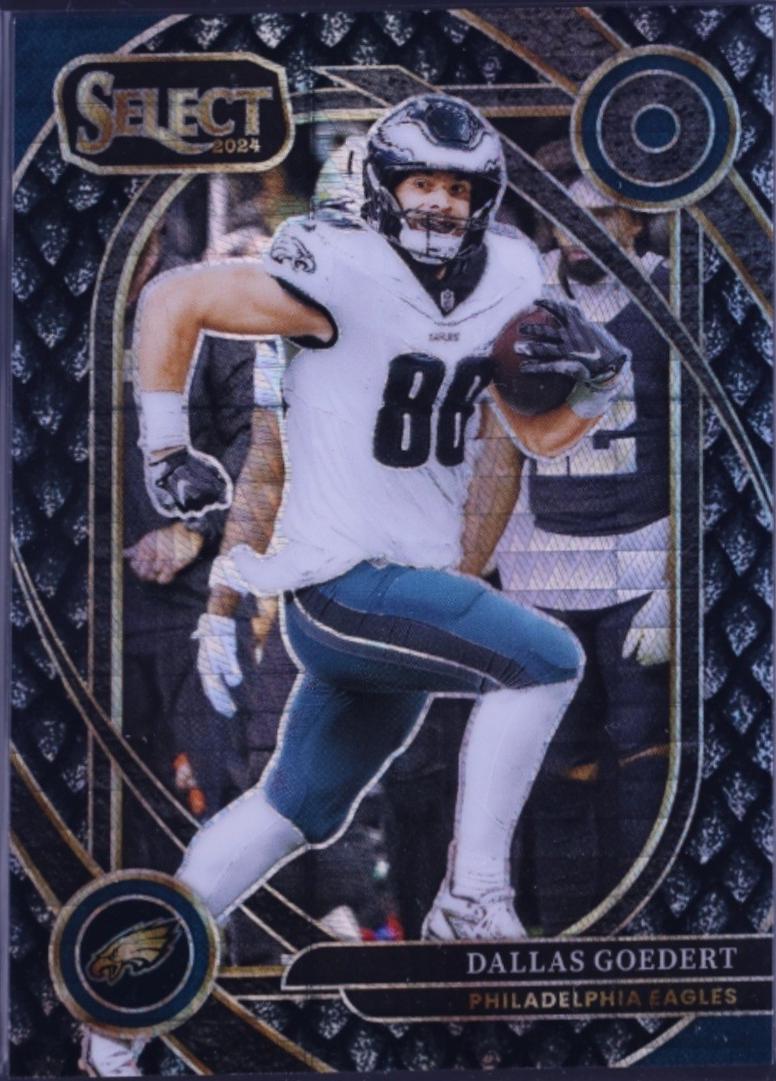 Dallas Goedert [Black Dragon Scale Prizm] #241